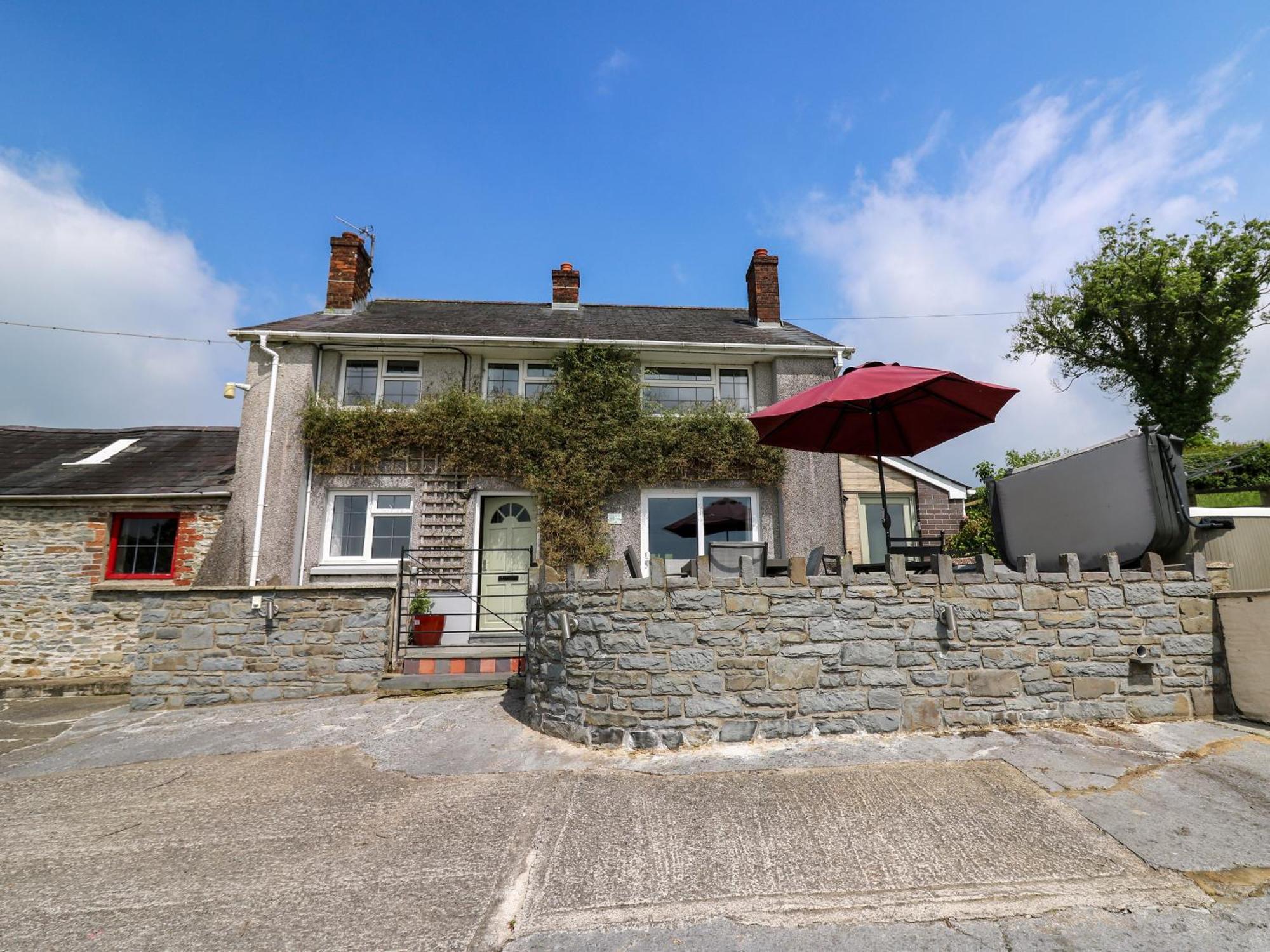 Aberdauddwr Villa Llanwnen Ngoại thất bức ảnh